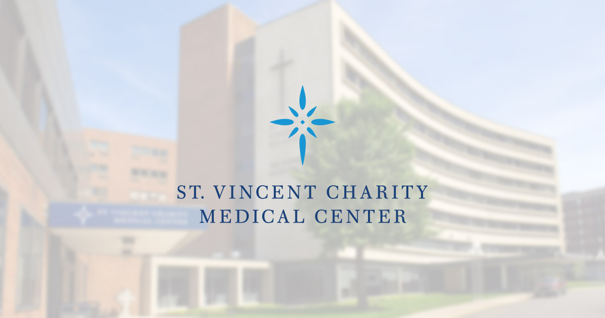 Congratulations to - St. Vincent Charity Medical Center