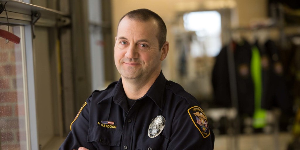 Veteran police officer recovers from severe back pain with help from Dr. Blades