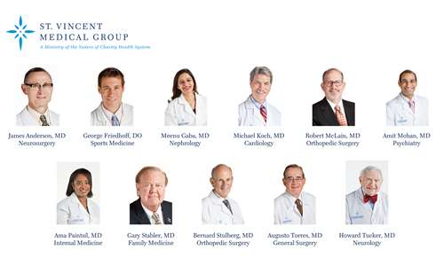 ST. VINCENT MEDICAL GROUP EXPANDS WITH 12 NEW PHYSICIANS