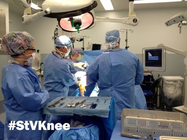Watch a total knee replacement online